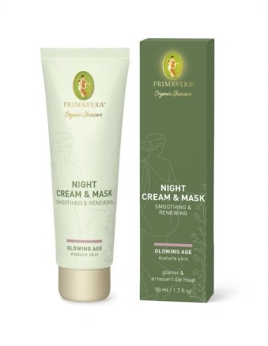 Crema y Mascarilla de noche Regeneradora 50ml - Primavera Life | Fahle Ecolines