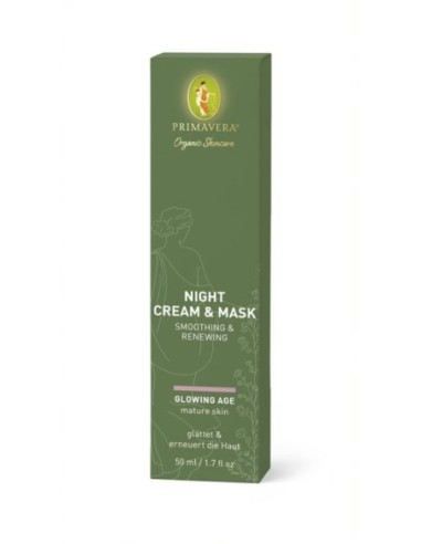 Crema y Mascarilla de noche Regeneradora 50ml - Primavera Life | Fahle Ecolines
