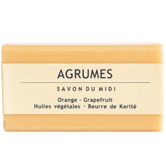 Jabón Carité BIO Agrumes (Naranja y Pomelo) - Savon Du Midi | Fahle Ecolines