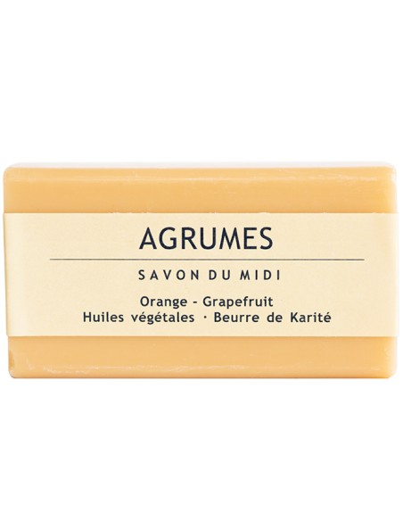 Jabón Carité BIO Agrumes (Naranja y Pomelo) - Savon Du Midi | Fahle Ecolines