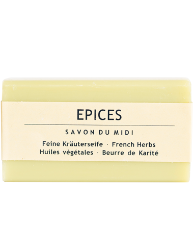 Jabón Carité BIO Hierbas aromáticas finas - Savon Du Midi | Fahle Ecolines