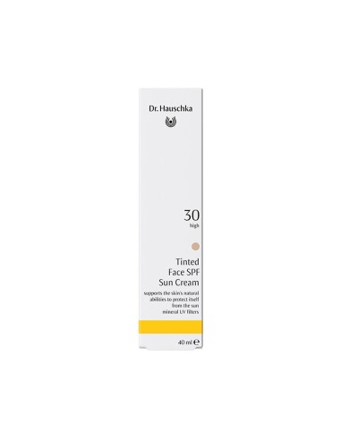 Crema solar facial con color SPF 30 - Dr. Hauschka | Fahle Ecolines